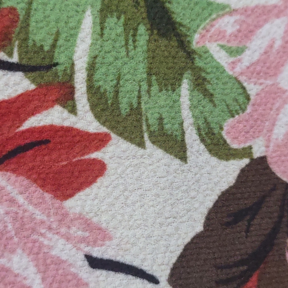 Sag Harbor Button Back Detail Floral Blouse 1x - Picture 7 of 9